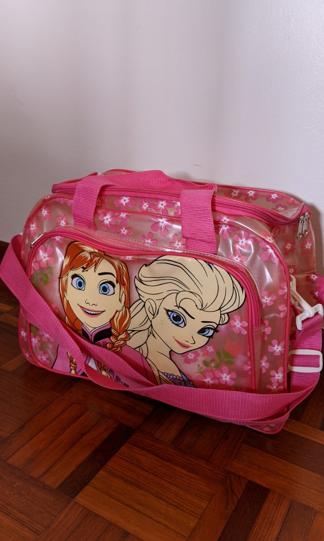 Frozen duffle bag RM 35, Babies & Kids, Going Out, Diaper Bags