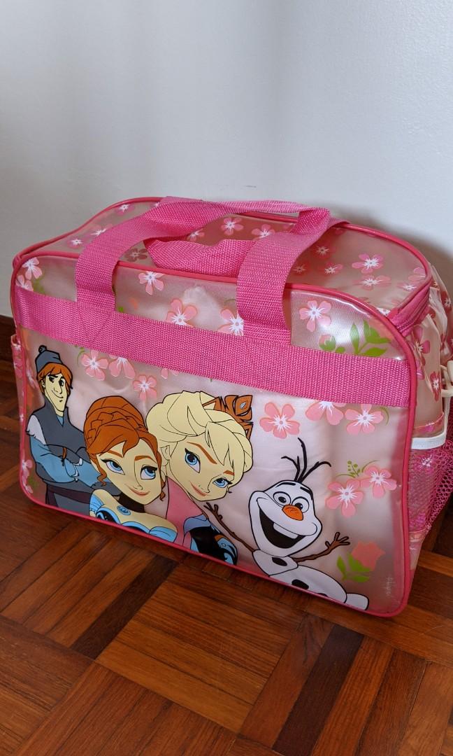 Frozen duffle bag RM 35, Babies & Kids, Going Out, Diaper Bags