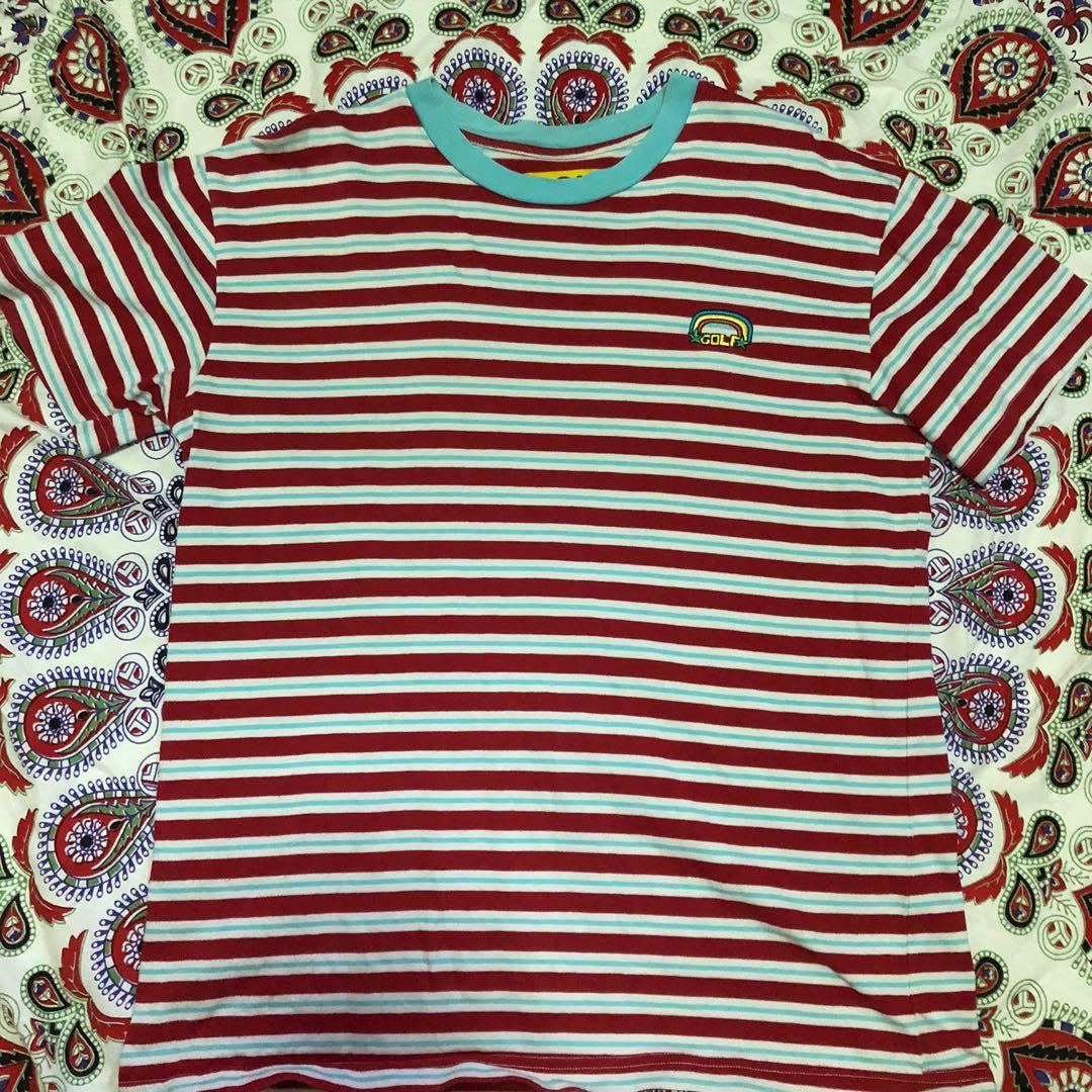 Golf hotsell striped shirt
