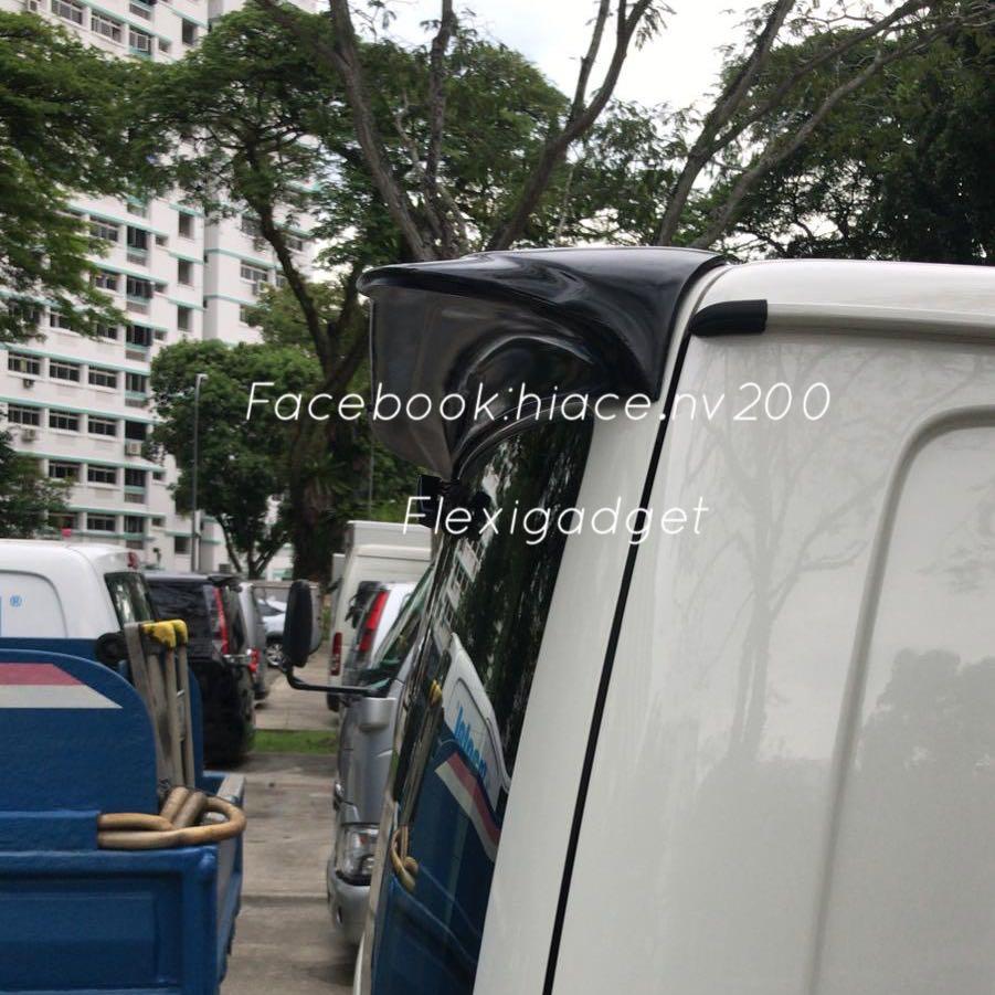 Hiace SAD Rear Roof Spoiler / Hiace Accessories/ Flexigadget / Hiace ...