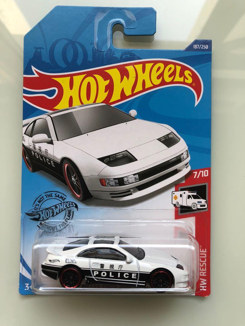 Hotwheels Nissan Fairlady 300zx Z32 Police Car 日本警車玩具車 玩具 遊戲類 玩具 Carousell