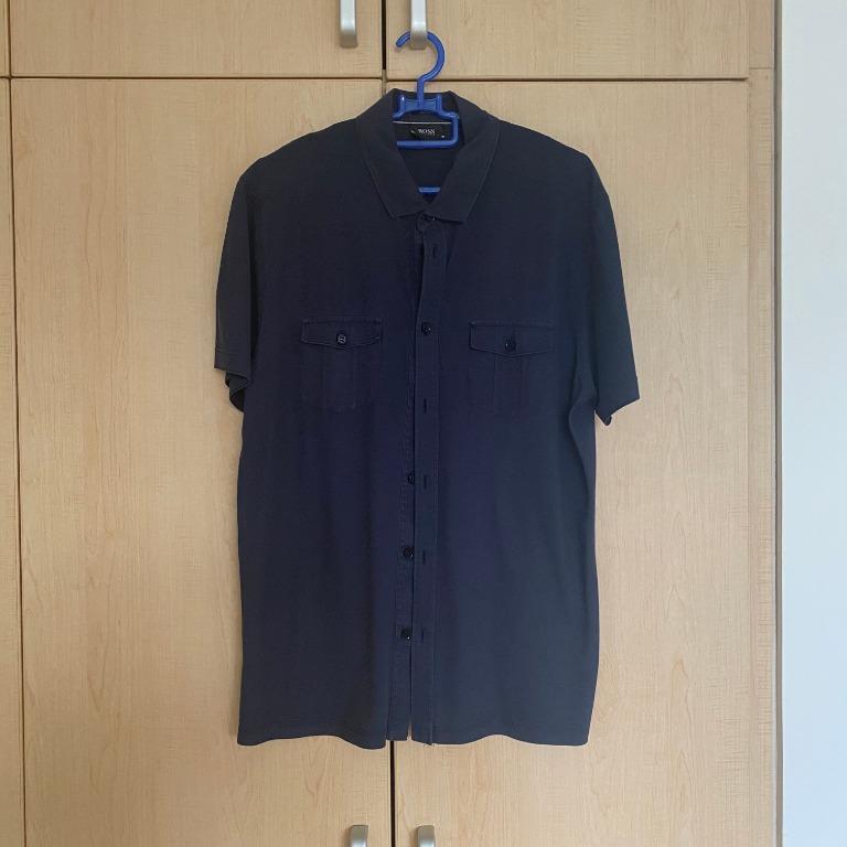 hugo boss button up