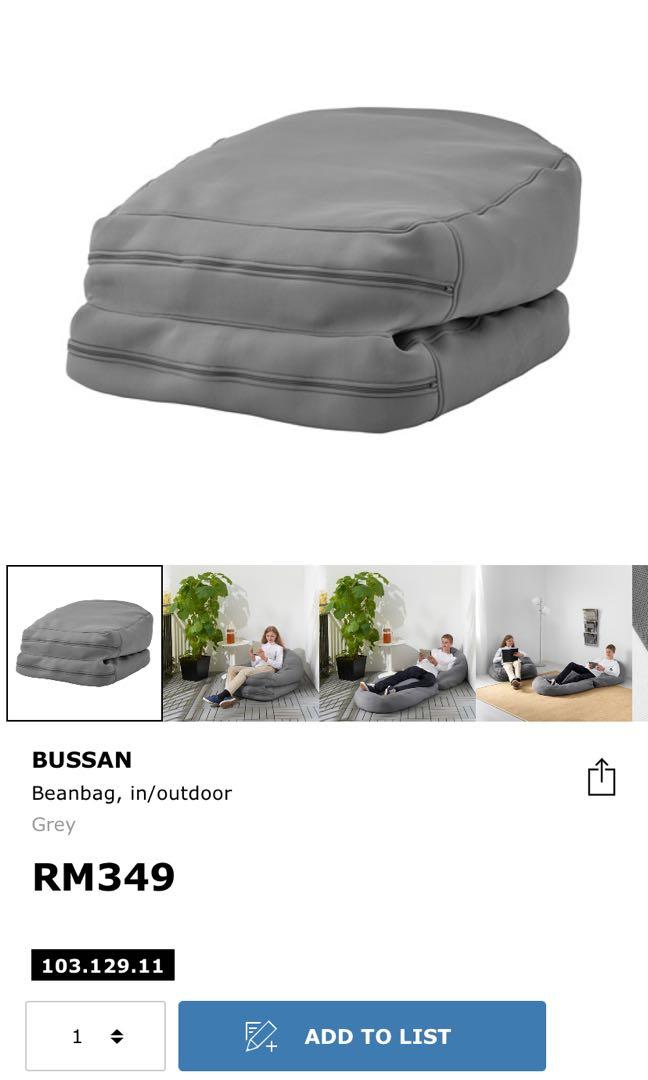 Ikea Beanbag Bussan Home Furniture Furniture On Carousell