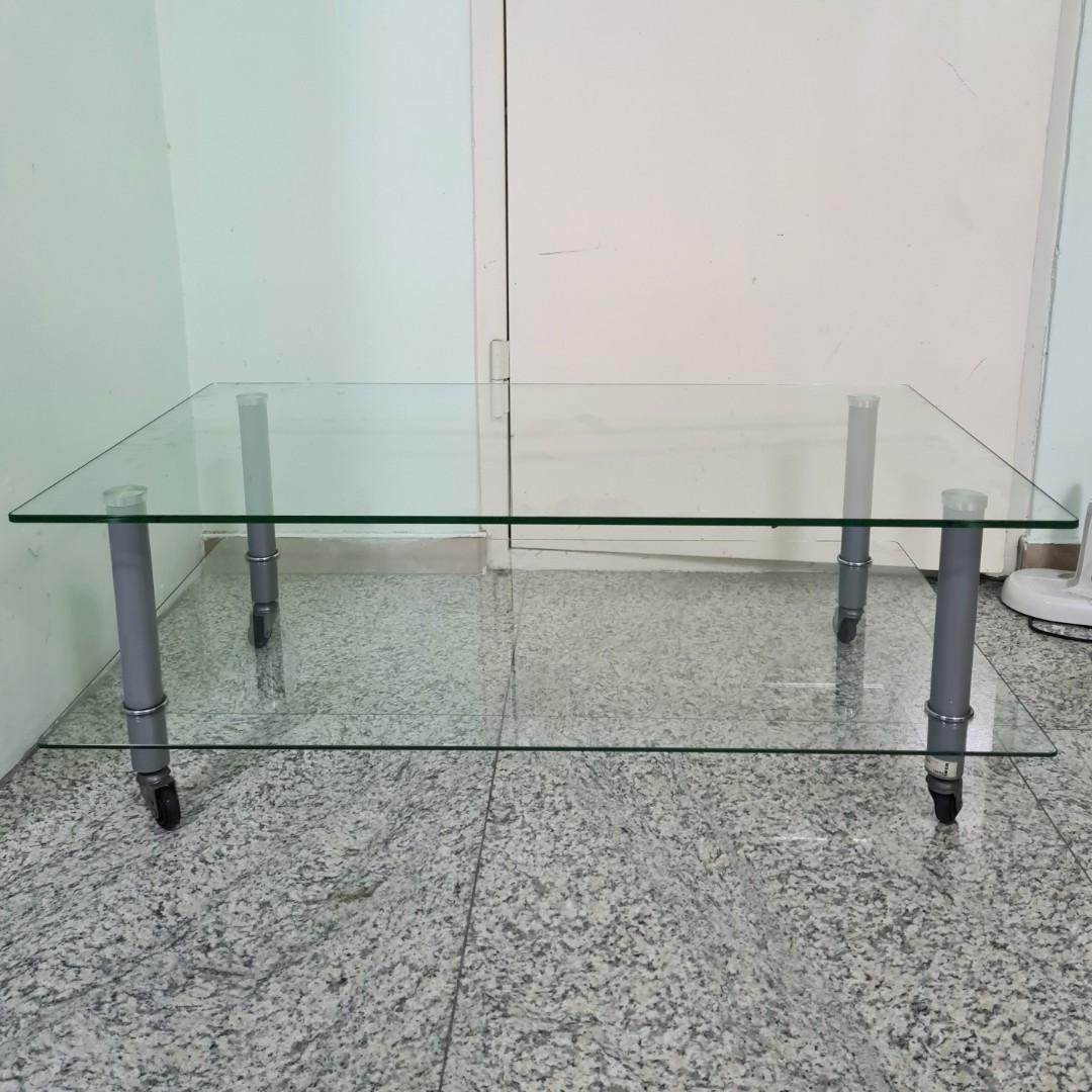 Ikea Glass Coffee Table, Furniture & Home Living, Furniture, Tables
