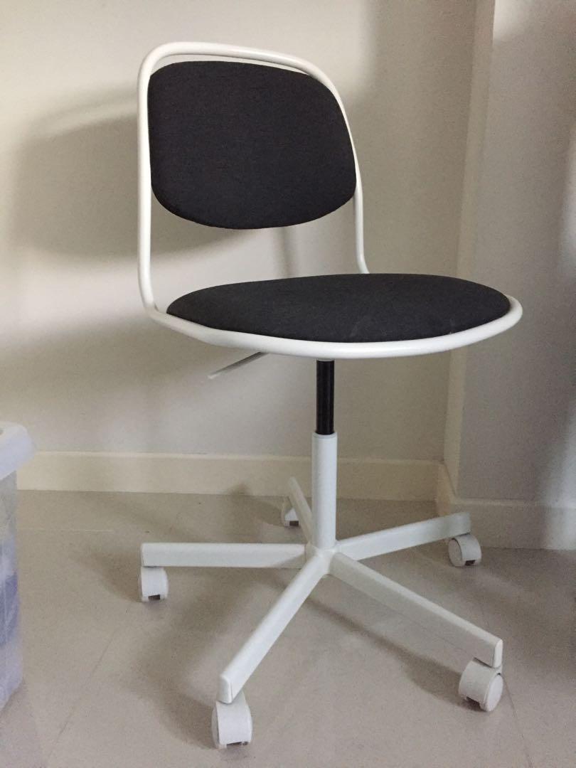 Ikea Swivel Office Desk Chair Furniture Tables Chairs On Carousell