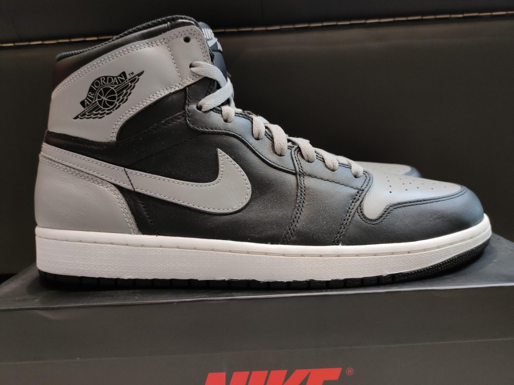 Jordan 1 Retro Shadow 2013 Men s Fashion Footwear Sneakers on