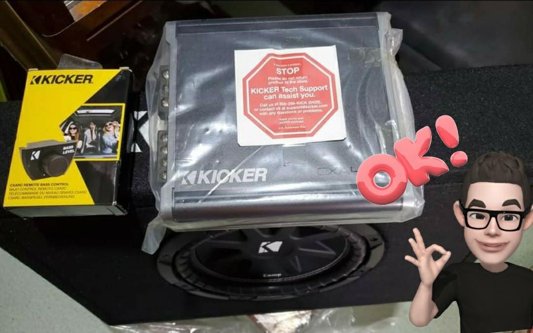 kicker subwoofer amplifier
