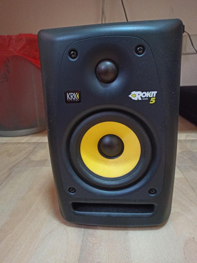 krk rokit 5 no sound