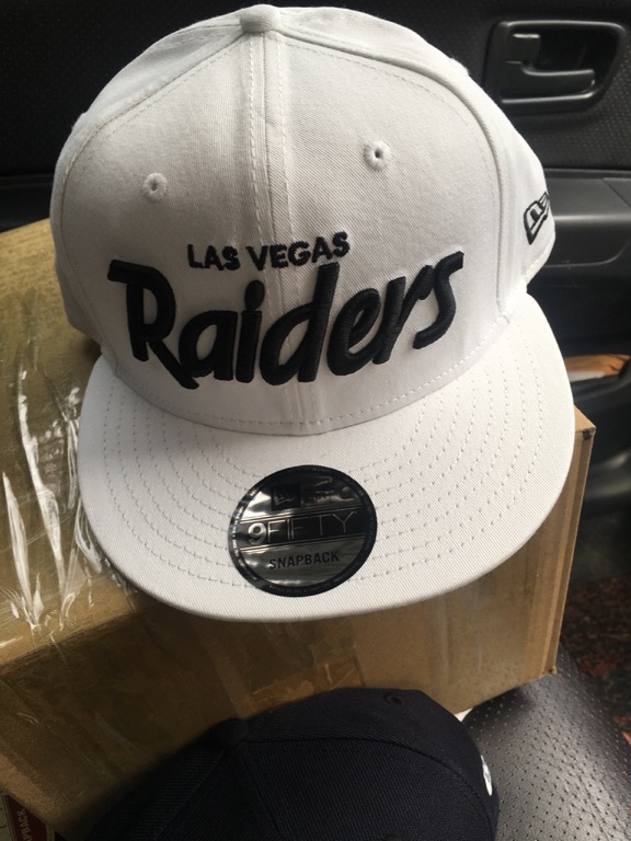 Las Vegas Raiders New Era Hat Men S Fashion Accessories Caps Hats On Carousell