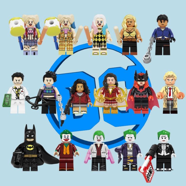 Lego Like DC DCEU Arrowverse Birds of Prey Joker Batwoman