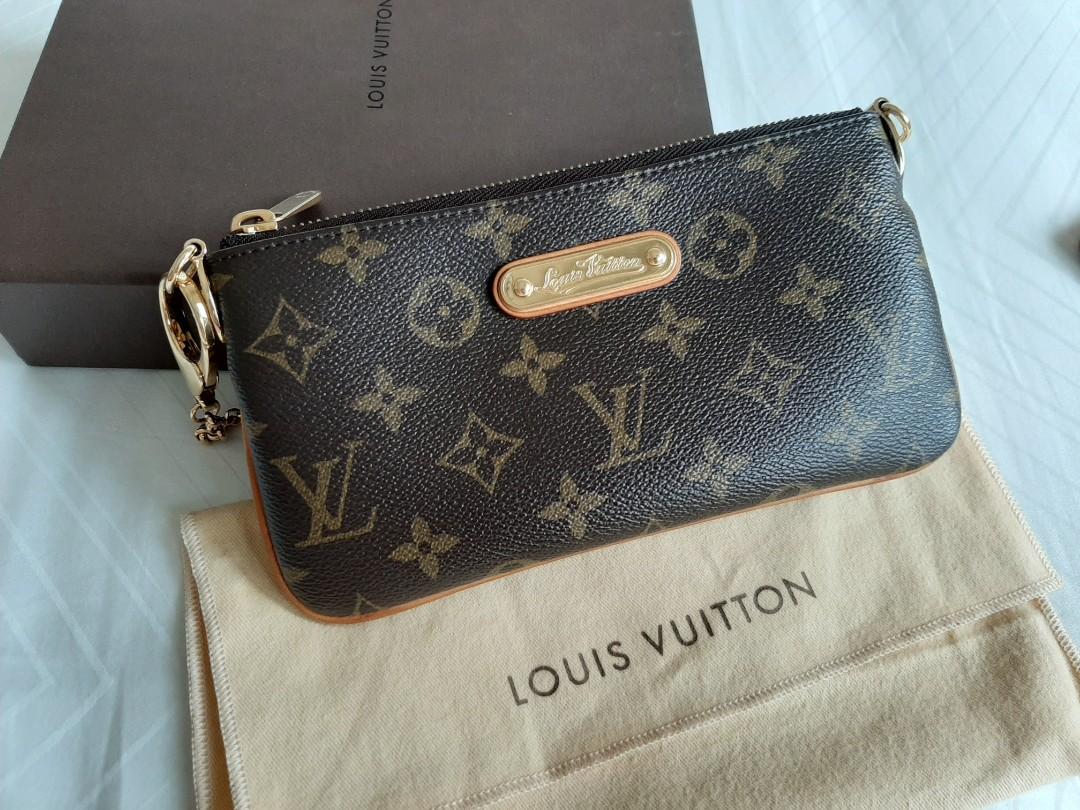 Louis Vuitton Milla Clutch Mm Luxury Bags Wallets On Carousell - lv bag free roblox