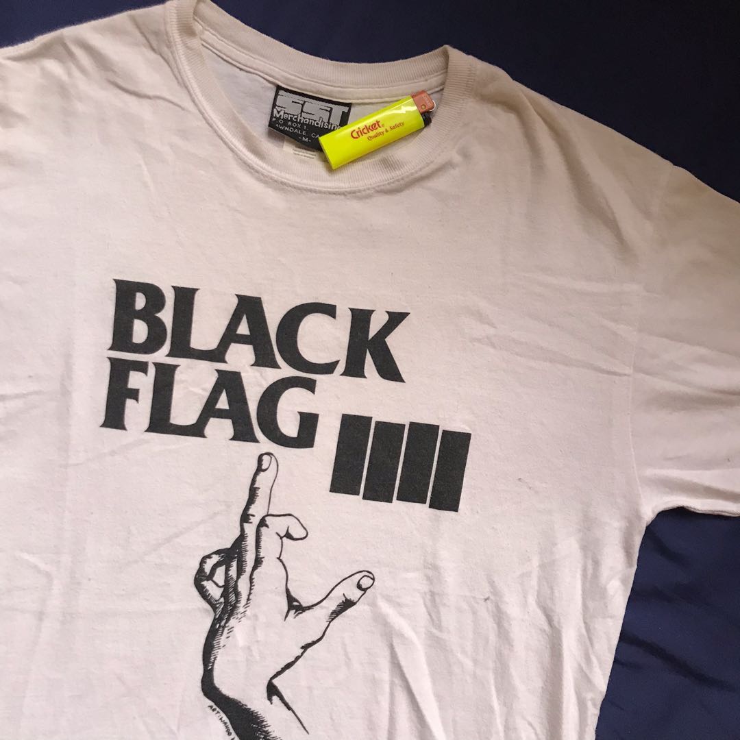 (M) Black Flag by sst merchandising, Men's Fashion, Tops & Sets ...