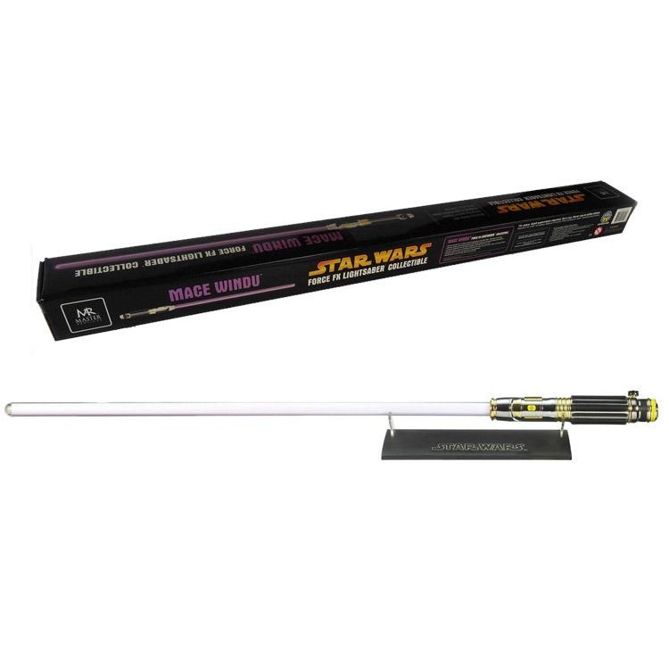Mace Windu Force FX lightsaber MR Master Replicas Hobbies Toys