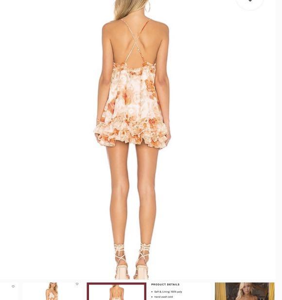 MAJORELLE revolve mini floral cocktail penny dress XS size 6 Women s Fashion Clothes on Carousell