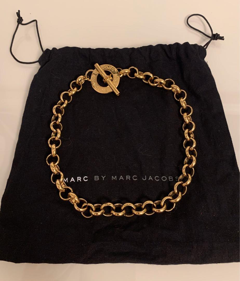 Marc Jacobs Gold Chain Necklace, Women 