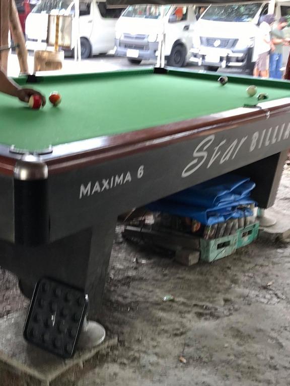 Maxima 6 Billiard Table Sports Billiards And Bowling On Carousell