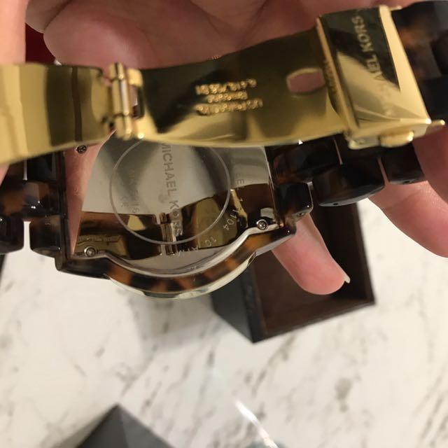 Michael Kors Tortoise Shell Watch Mk 5216