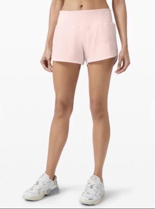 Lululemon Speed Up Shorts in Pink Glow 