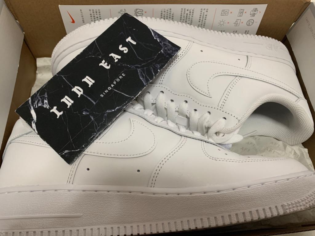 NIKE AIR FORCE 1 COKE WHITES