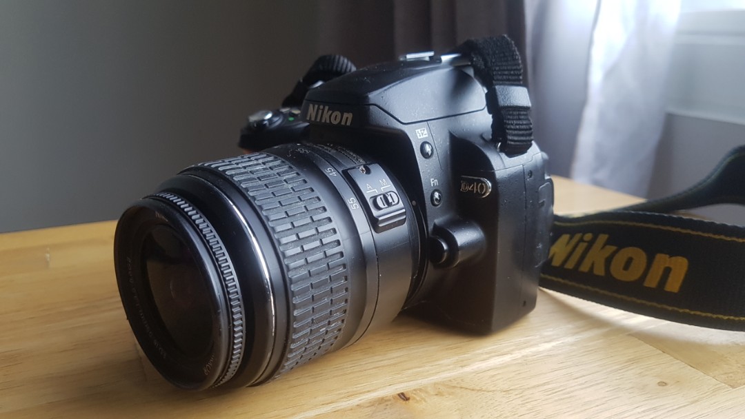 Nikon D40x DSLR Camera, Photography, Cameras on Carousell