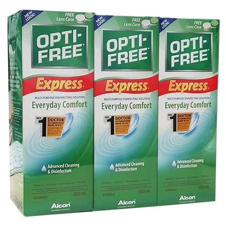 Opti Free Express 3xpack Disinfecting Solution Health Beauty Perfumes Nail Care Others On Carousell
