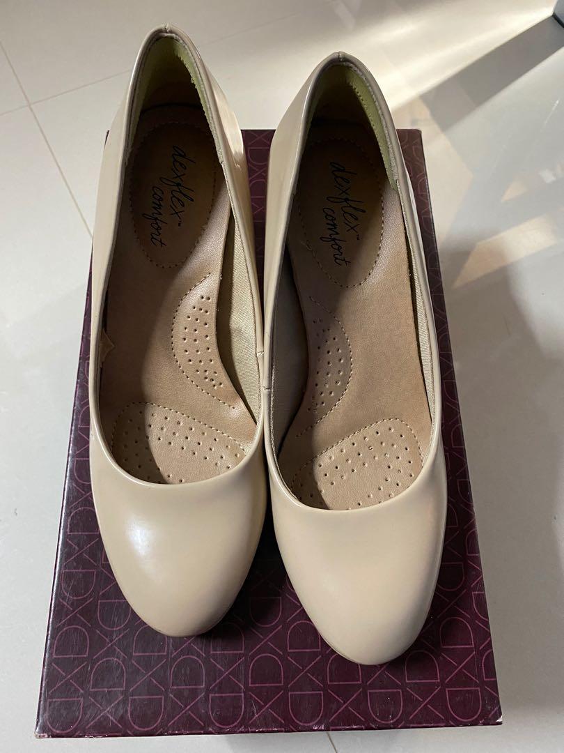 payless clear heels
