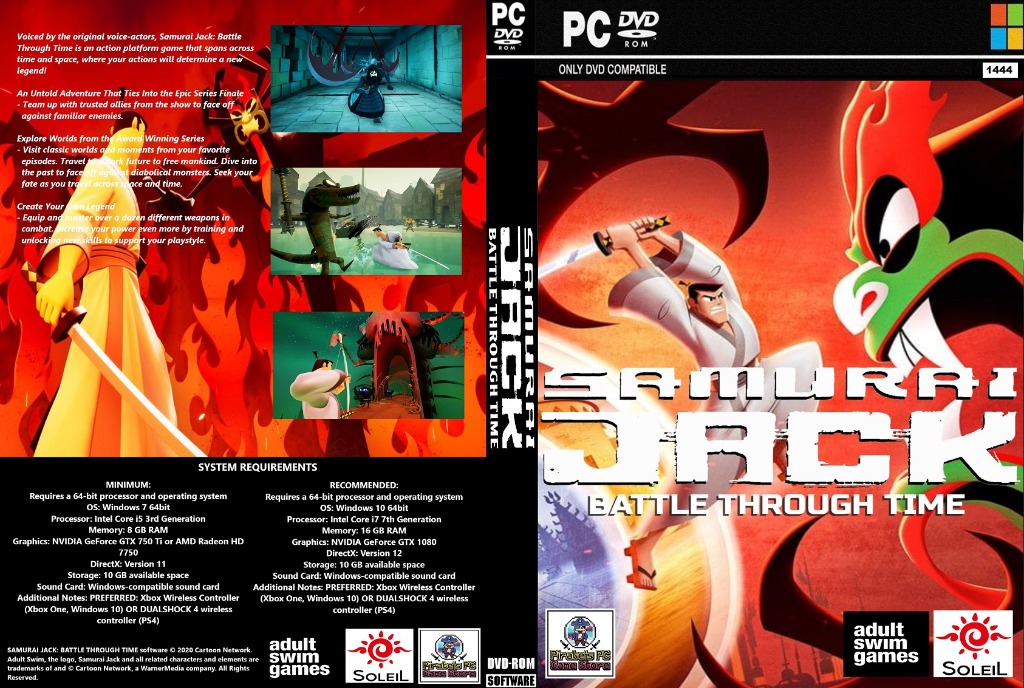 Samurai jack battle shop through time ps4