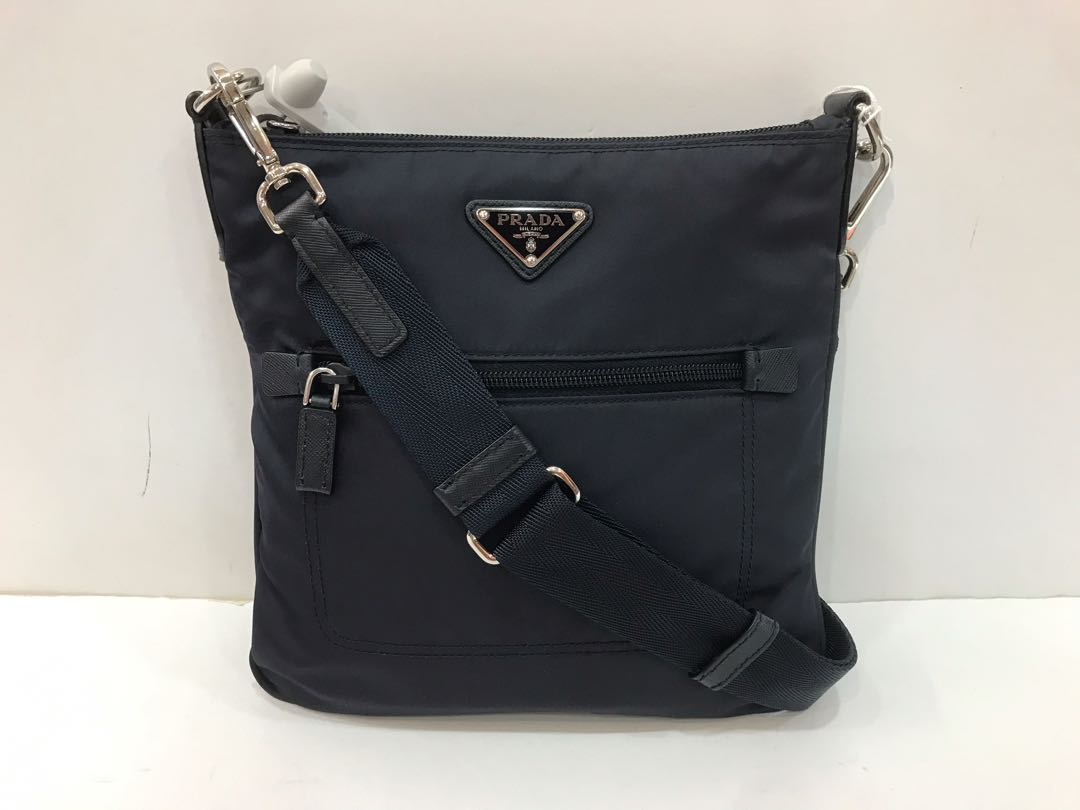 prada clip bag