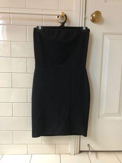 PrettyLittleThing strapless dress