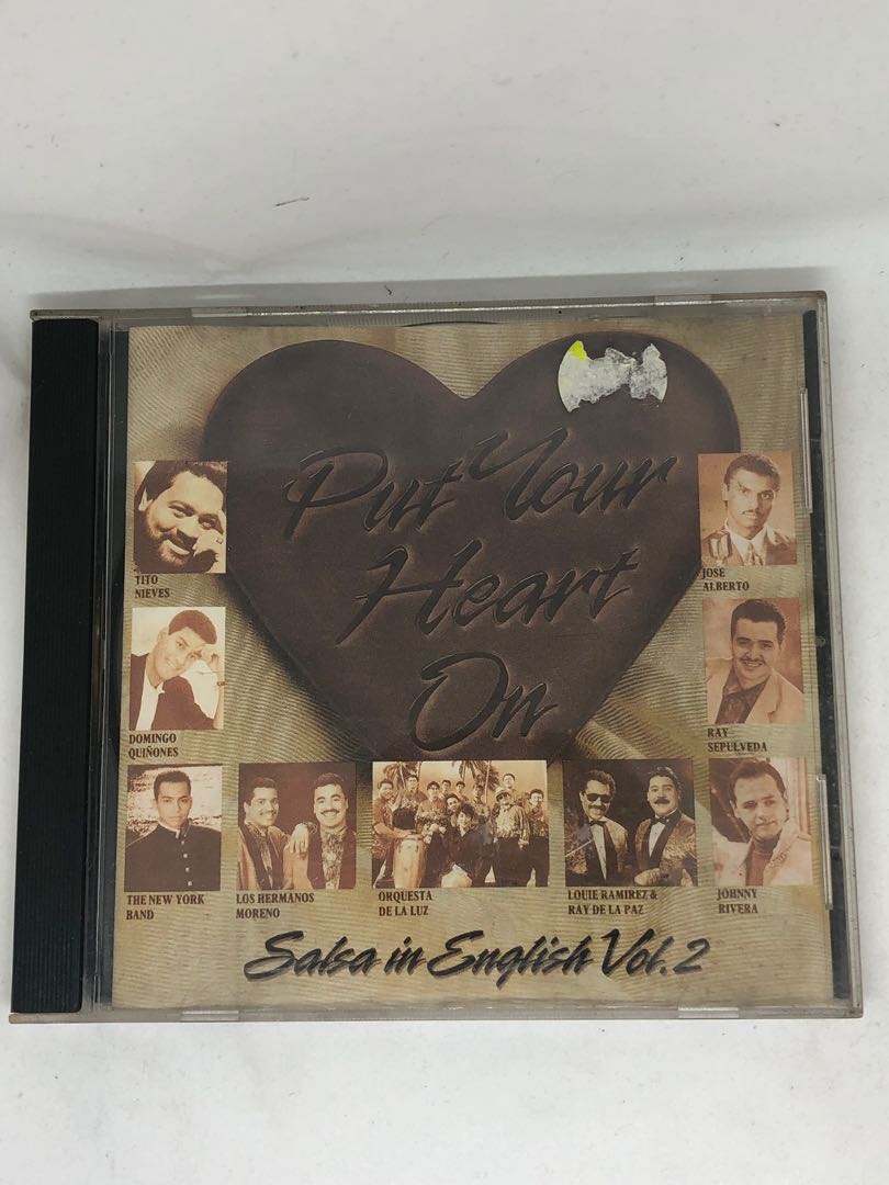 PUT YOUR HEART ON Salsa in English Vol. 2 Various Artists CD, Hobbies