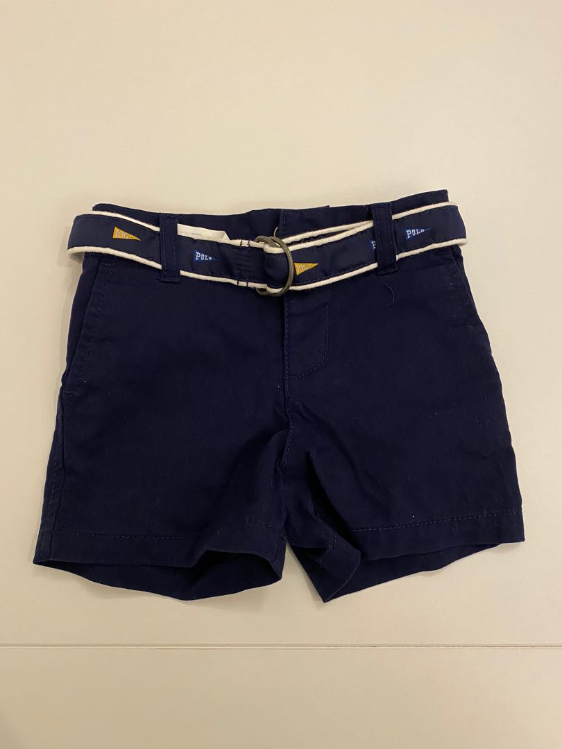 Ralph Lauren baby shorts with belt 