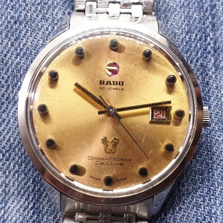 Rado green horse 30 jewels online