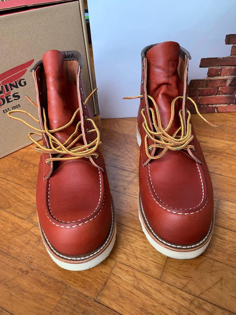 Red wing on sale boots 10.5
