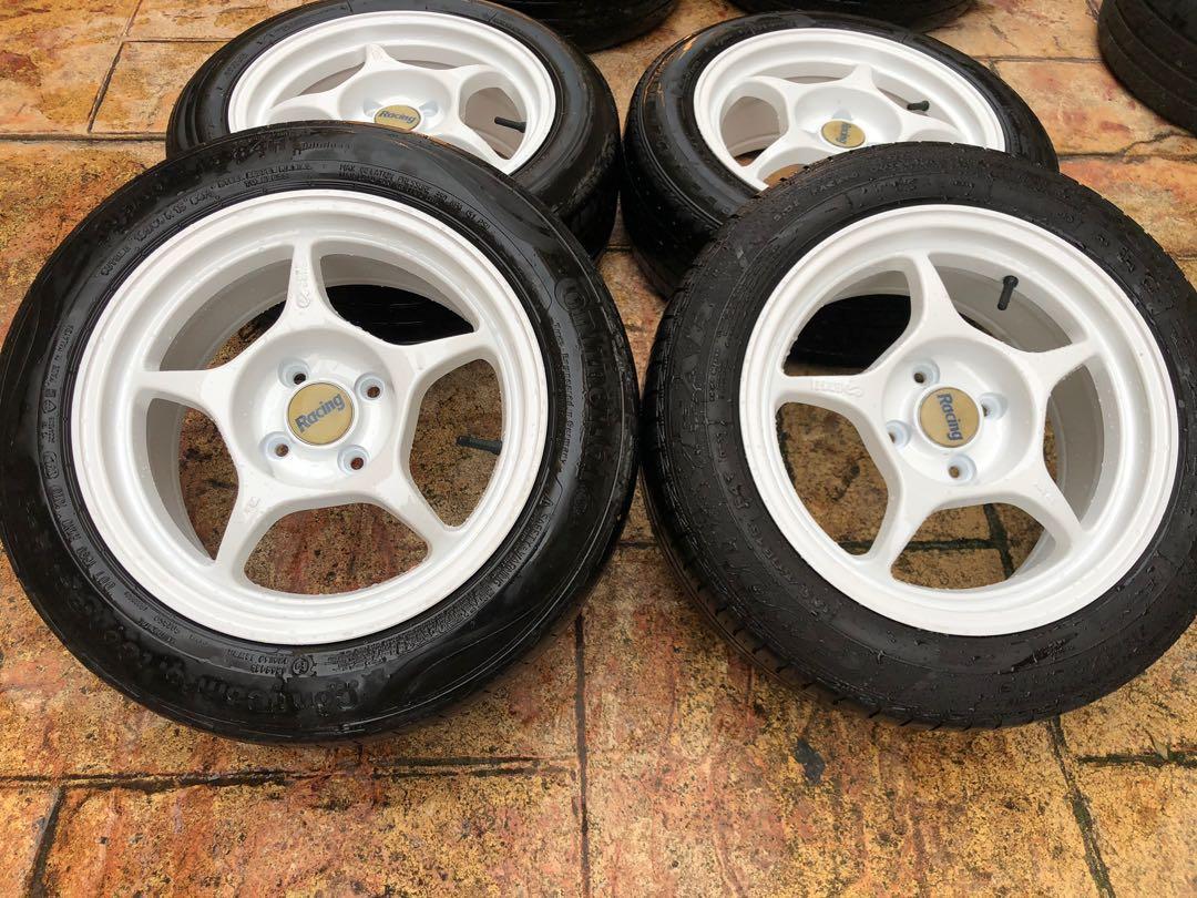 Rpo Rim Rim Enkei RPo1 15 pcd100, Auto Accessories on Carousell