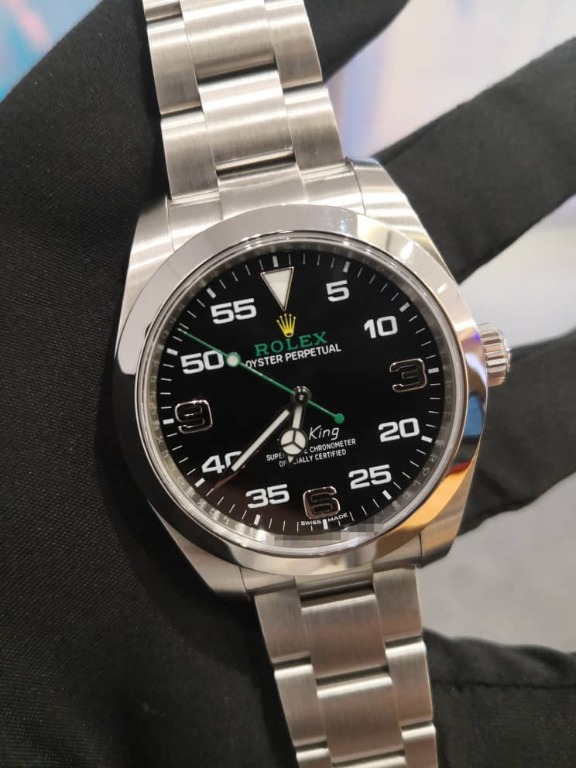 rolex air king price