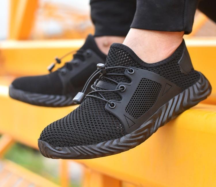 All black work shoes mens sale