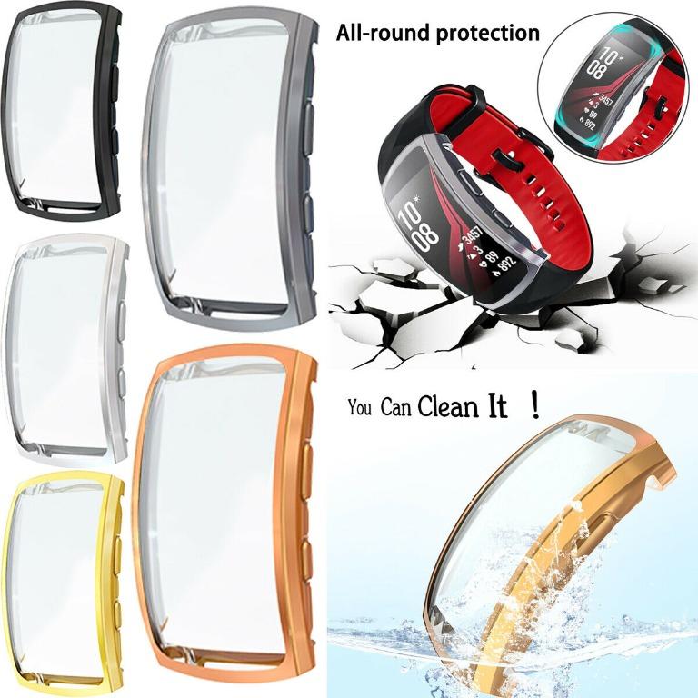 Samsung Gear Fit2 Pro Pc Cover Case anti shock Protector fit 2