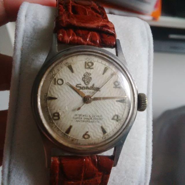 Sandoz watch 17 jewels incabloc discount