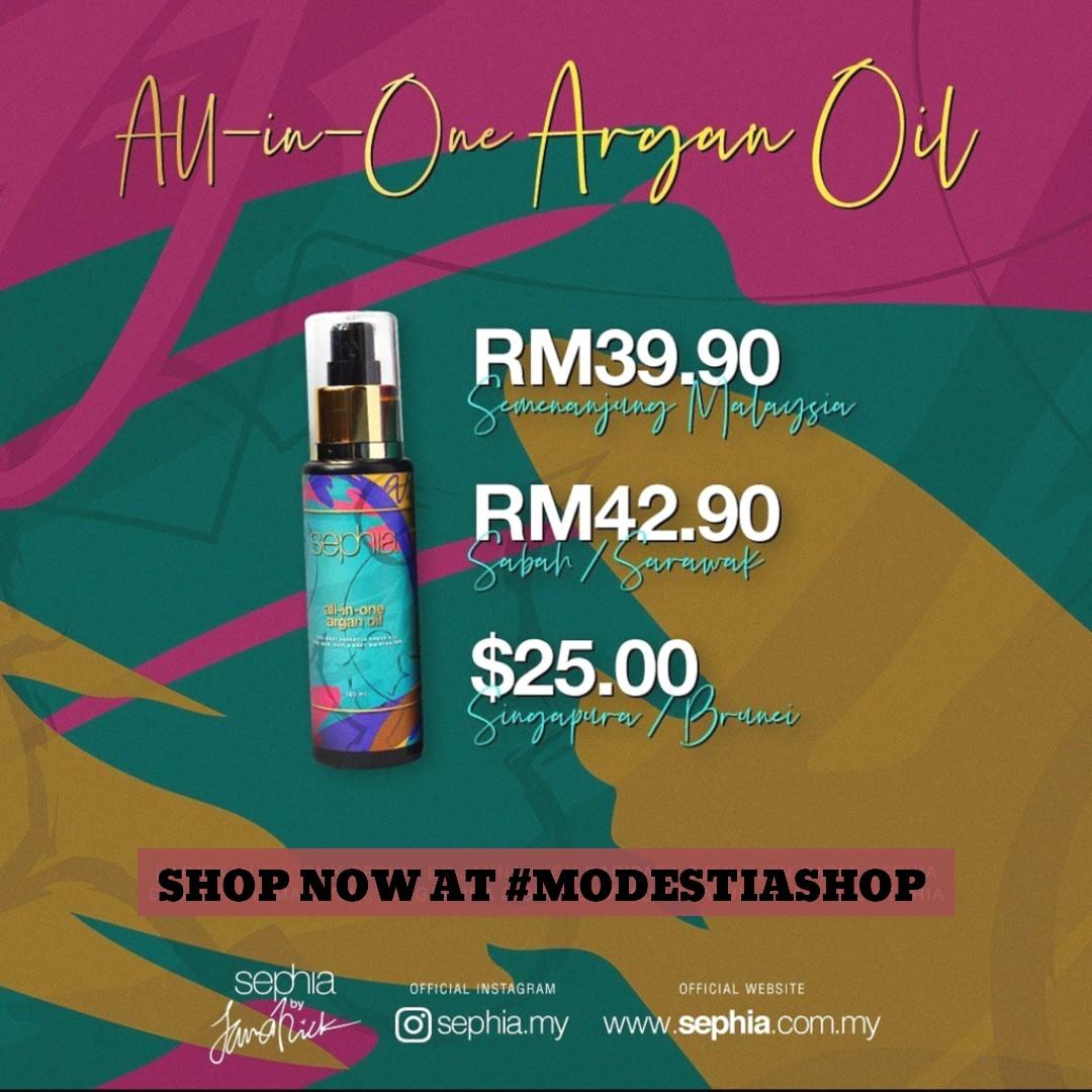 Sephia All In One Argan Oil Beauty Personal Care Hair On Carousell