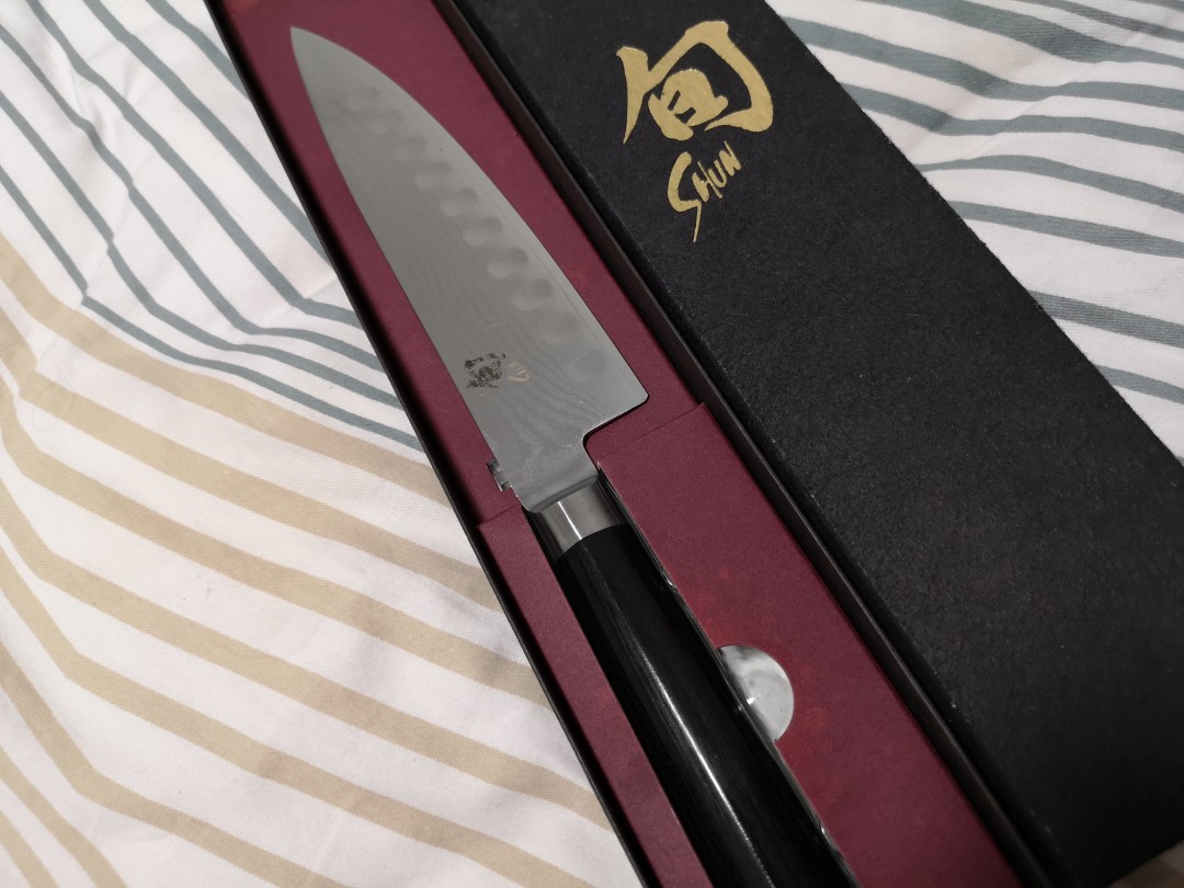 Shun Classic 8" Chef's Knife (Scalloped), Furniture & Home Living