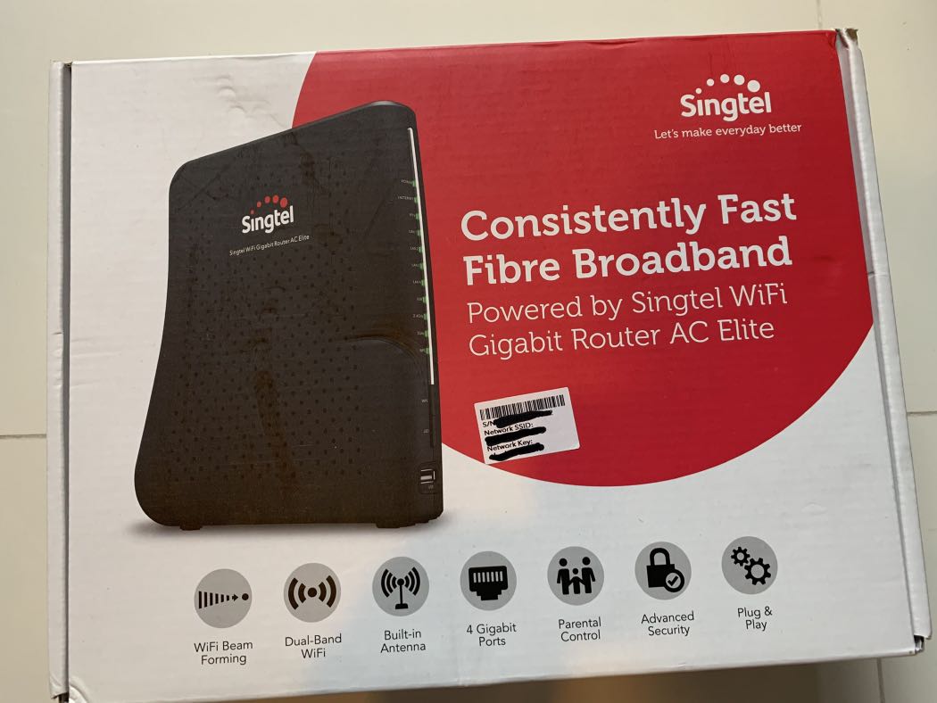 Singtel wifi gigabit router ac elite Clearance