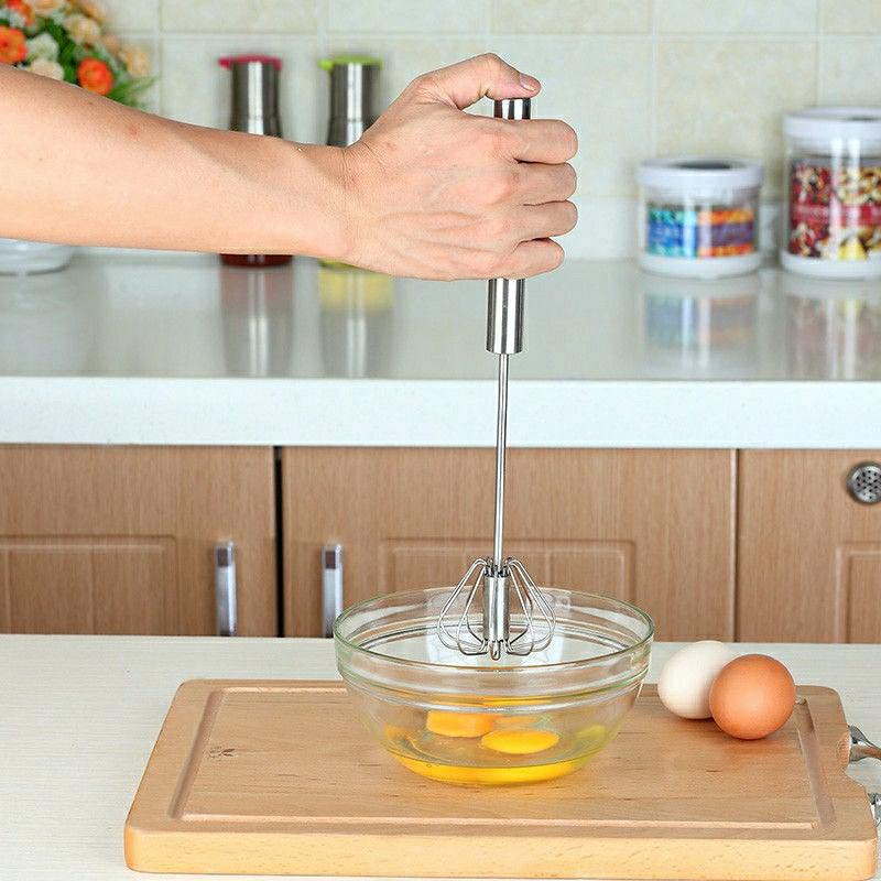 Stainless steel whisk (semi-automatic) (Category: Home Improvement Tools & Accessories) located in Las Pinas. Submitted by k.circle (Listing ID 1030571216, Image 2). Description: Material: stainless steel Total length:25.5cm Non-stick, flexible and easy to handle Stainless steel spring and the body is made of Stainless Simple easy operation Egg beater will not damage cookware or bowls Easy to clean with a damp cloth or water Make your milk all fr