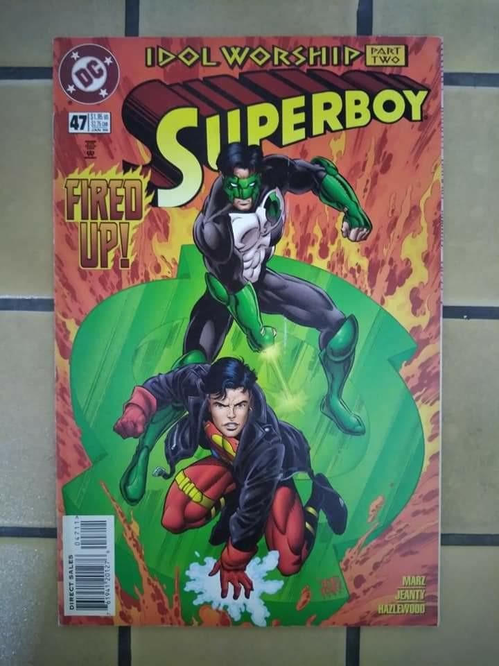 Superboy 47 Tom Grummett Cover Art Dc Copper Age Comic Hobbies And Toys Books And Magazines 5164