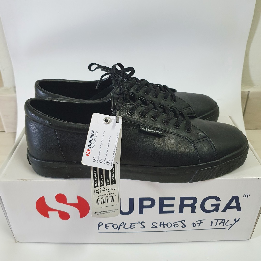 superga nappa leather