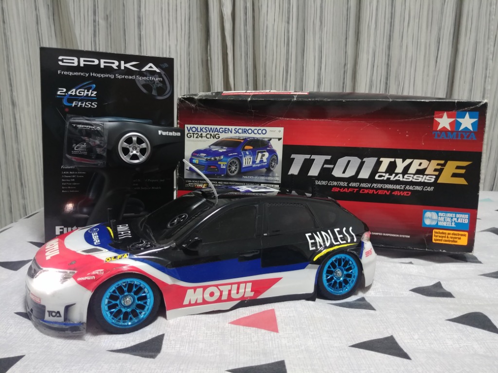 タミヤ tt01 ラジコン 2.4 TT01 プロポセット イーグル コンバージョン