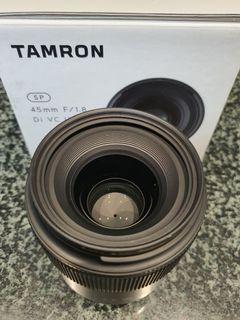 Tamron SP 45mm F/1.8 Di VC USD for Nikon FX