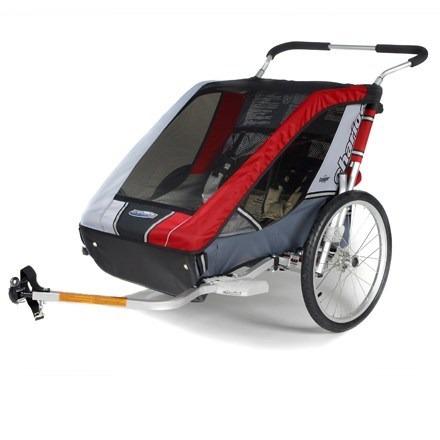 thule chariot cougar bike attachment