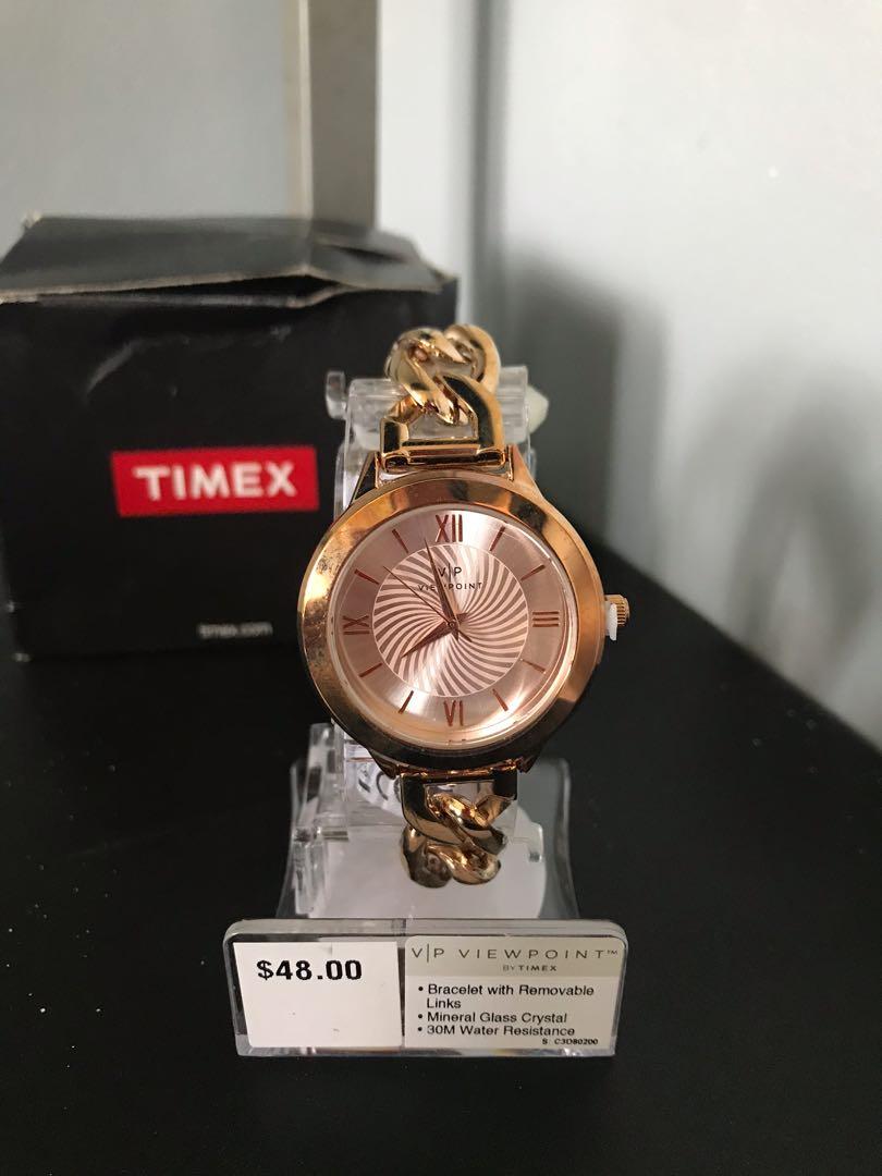 Timex rose gold watches for ladies on sale