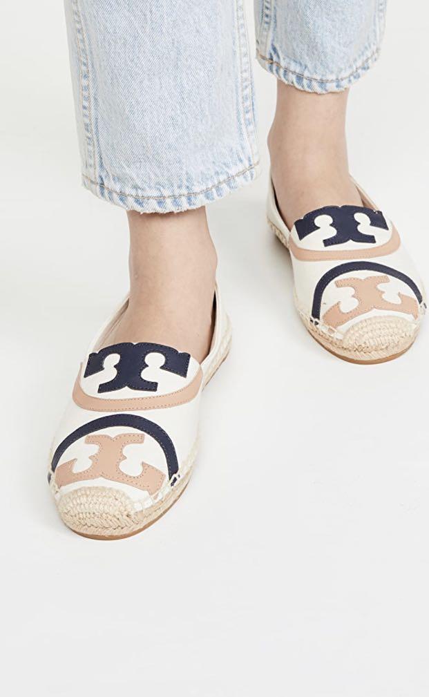 Poppy canvas & patent espadrille sales
