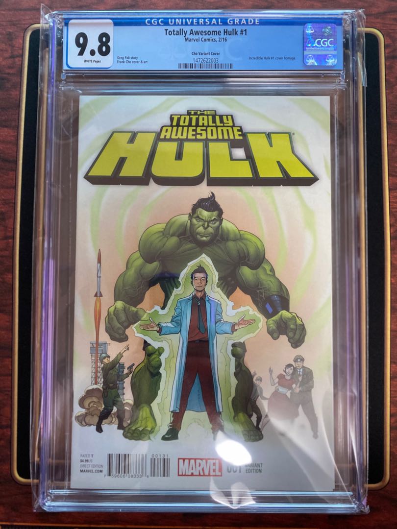 TOTALLY AWESOME HULK #1 CGC 9.6